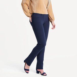Betabrand Dress Pant, Yoga Pants (Navy)